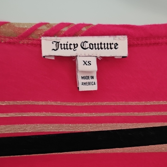 Juicy Couture Pink Top Long Sleeve Size XS - Picture 2 of 12